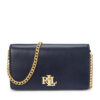 LAUREN RALPH LAUREN Дамска чанта Turn-Lock 432915377009 Тъмносин за Жени цена