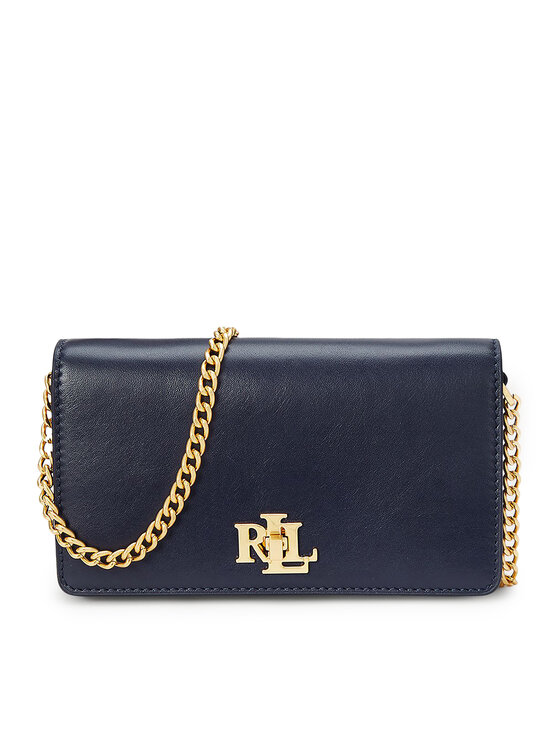 LAUREN RALPH LAUREN Дамска чанта Turn-Lock 432915377009 Тъмносин за Жени цена