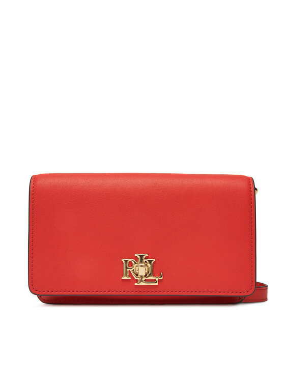 LAUREN RALPH LAUREN Дамска чанта Turn-Lock 432915377011 Оранжев за Жени цена