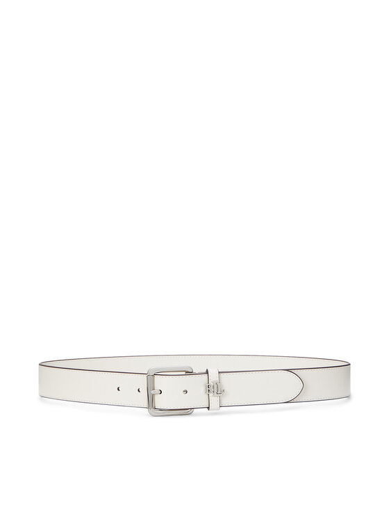 LAUREN RALPH LAUREN Дамски колан 412968765005 Бял за Жени цена