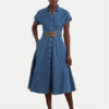 LAUREN RALPH LAUREN Дънкова рокля 250963908001 Син Regular Fit за Жени цена