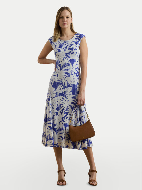 LAUREN RALPH LAUREN Ежедневна рокля 200971078001 Син Regular Fit за Жени цена