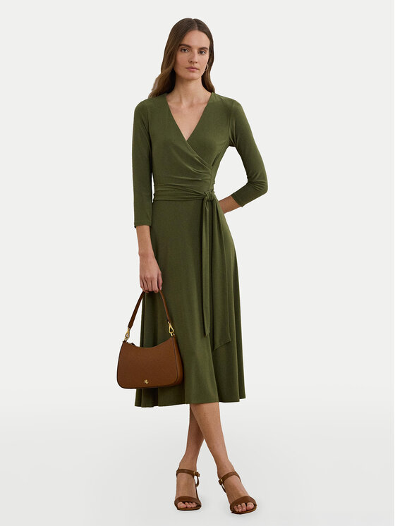 LAUREN RALPH LAUREN Ежедневна рокля 250769904042 Каки Regular Fit за Жени цена