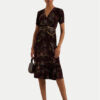 LAUREN RALPH LAUREN Ежедневна рокля 250951435001 Бордо Regular Fit за Жени цена