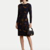 LAUREN RALPH LAUREN Ежедневна рокля 250957702 Тъмносин Slim Fit за Жени цена