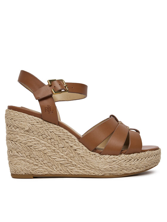 LAUREN RALPH LAUREN Еспадрили Soffia 802953961001 Кафяв за Жени цена