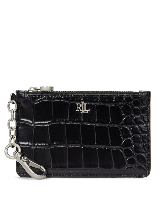 LAUREN RALPH LAUREN Калъф за кредитни карти 432951705003 Черен за Жени цена