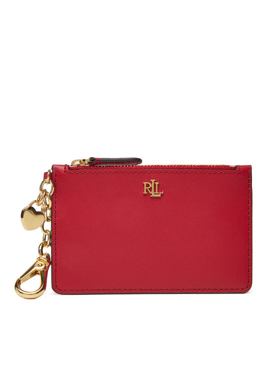 LAUREN RALPH LAUREN Калъф за кредитни карти 432962368003 Червен за Жени цена