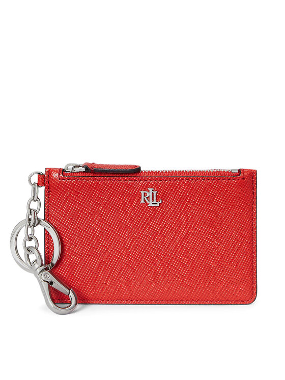 LAUREN RALPH LAUREN Калъф за кредитни карти 432966789006 Червен за Жени цена