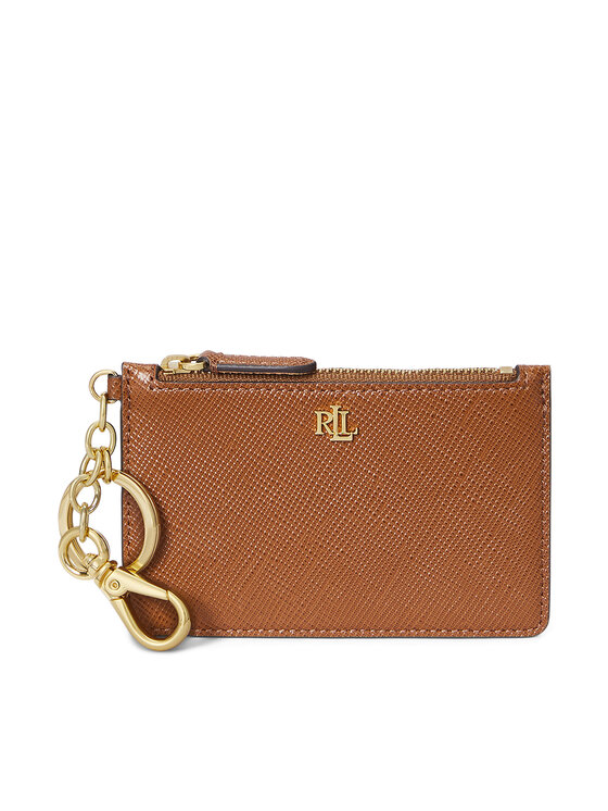 LAUREN RALPH LAUREN Калъф за кредитни карти 432966789007 Кафяв за Жени цена