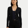 LAUREN RALPH LAUREN Кардиган 200808207001 Черен Slim Fit за Жени цена