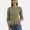 LAUREN RALPH LAUREN Кардиган 200932225009 Зелен Slim Fit за Жени цена