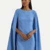 LAUREN RALPH LAUREN Коктейлна рокля 253855210033 Син Slim Fit за Жени цена