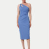 LAUREN RALPH LAUREN Коктейлна рокля 253903046004 Син Slim Fit за Жени цена