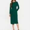 LAUREN RALPH LAUREN Коктейлна рокля 253919794004 Зелен Slim Fit за Жени цена