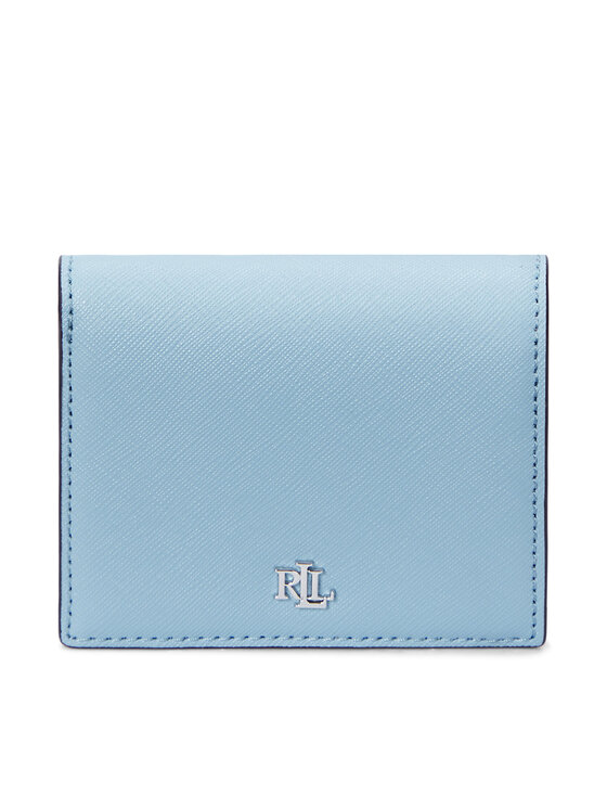 LAUREN RALPH LAUREN Малък дамски портфейл 432962112010 Син за Жени цена