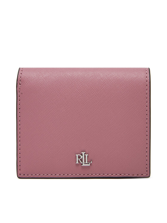 LAUREN RALPH LAUREN Малък дамски портфейл 432962112011 Розов за Жени цена