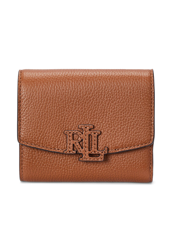 LAUREN RALPH LAUREN Малък дамски портфейл 432966782002 Кафяв за Жени цена