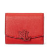 LAUREN RALPH LAUREN Малък дамски портфейл 432966782007 Червен за Жени цена