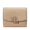 LAUREN RALPH LAUREN Малък дамски портфейл Cameryn 432966782005 Бежов за Жени цена