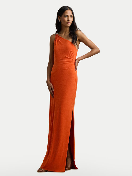 LAUREN RALPH LAUREN Официална рокля 253751483033 Оранжев Slim Fit за Жени цена
