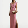 LAUREN RALPH LAUREN Официална рокля 253863940023 Розов Slim Fit за Жени цена