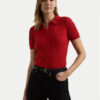 LAUREN RALPH LAUREN Пуловер 200932224012 Червен Slim Fit за Жени цена