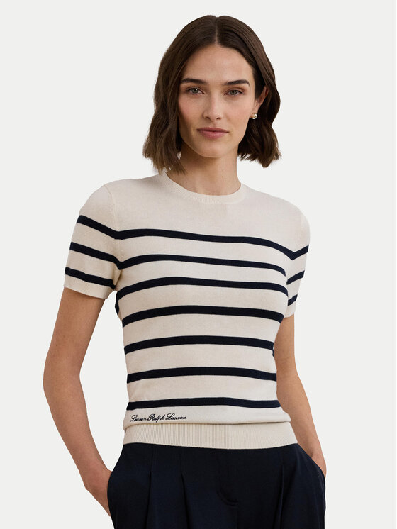 LAUREN RALPH LAUREN Пуловер 200961688002 Екрю Regular Fit за Жени цена