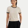 LAUREN RALPH LAUREN Пуловер 200963659001 Екрю Relaxed Fit за Жени цена