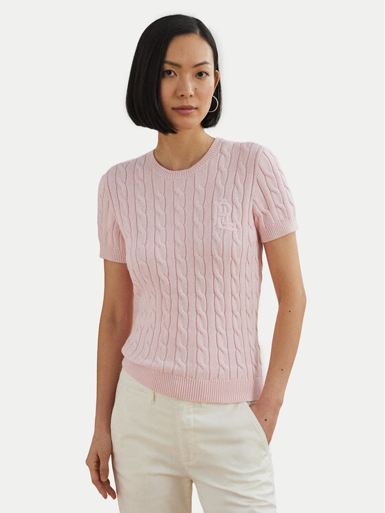 LAUREN RALPH LAUREN Пуловер 200965880002 Розов Relaxed Fit за Жени цена