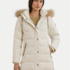 LAUREN RALPH LAUREN Пухено яке 297957509002 Екрю Regular Fit за Жени цена