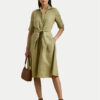 LAUREN RALPH LAUREN Рокля тип риза 200905667015 Зелен Regular Fit за Жени цена