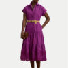 LAUREN RALPH LAUREN Рокля тип риза 200970821001 Виолетов Regular Fit за Жени цена