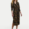 LAUREN RALPH LAUREN Рокля тип риза 200978812001 Черен Straight Fit за Жени цена