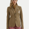 LAUREN RALPH LAUREN Сако 200797305021 Бежов Regular Fit за Жени цена