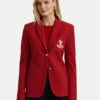 LAUREN RALPH LAUREN Сако 200797305026 Червен Slim Fit за Жени цена
