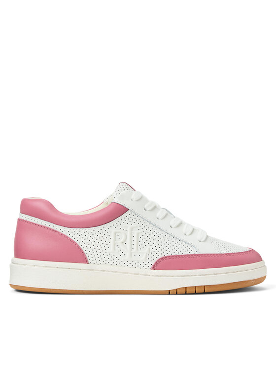 LAUREN RALPH LAUREN Сникърси Hailey Low-Top Lace-Up 802951391002 Бял за Жени цена