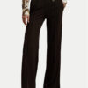 LAUREN RALPH LAUREN Текстилни панталони 200953573001 Кафяв Wide Leg за Жени цена