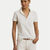 LAUREN RALPH LAUREN Тениска с яка и копчета 200966128001 Бял Slim Fit за Жени цена