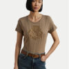 LAUREN RALPH LAUREN Тишърт 200963905002 Бежов Relaxed Fit за Жени цена