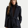 LAUREN RALPH LAUREN Тренч 297951259004 Тъмносин Straight Fit за Жени цена