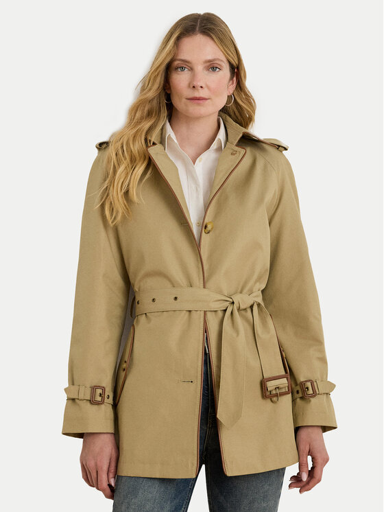 LAUREN RALPH LAUREN Тренч 297979525001 Бежов Regular Fit за Жени цена