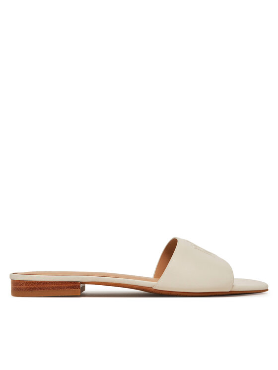 LAUREN RALPH LAUREN Чехли Everley 802959143009 Бял за Жени цена