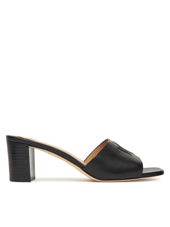 LAUREN RALPH LAUREN Чехли Everley Block-Heel 802974364001 Черен за Жени цена