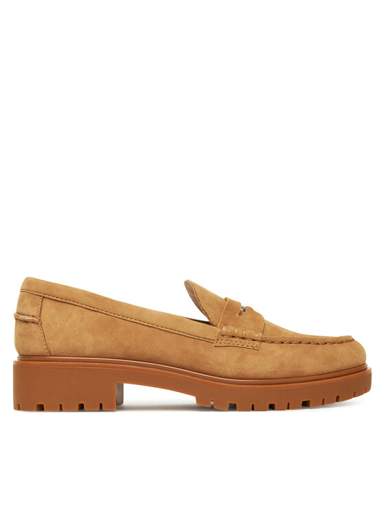 LAUREN RALPH LAUREN лоуфъри с дебела подметка Marli 802974357001 Кафяв за Жени цена