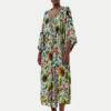 LOLA CASADEMUNT Кимоно LS2516046 Зелен Relaxed Fit за Жени цена