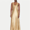 LOLA CASADEMUNT Лятна рокля LS2516020 Златист Relaxed Fit за Жени цена