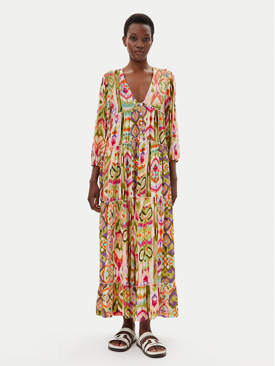 LOLA CASADEMUNT Лятна рокля LS2516070 Цветен Relaxed Fit за Жени цена