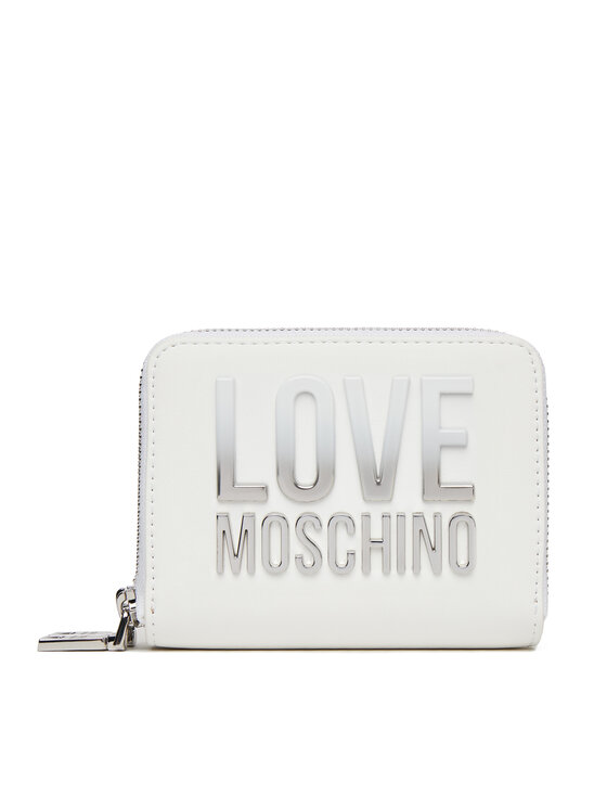 LOVE MOSCHINO Голям дамски портфейл JC5726PP0MKD0100 Бял за Жени цена