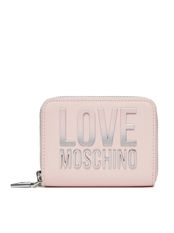 LOVE MOSCHINO Голям дамски портфейл JC5726PP0MKD0601 Розов за Жени цена